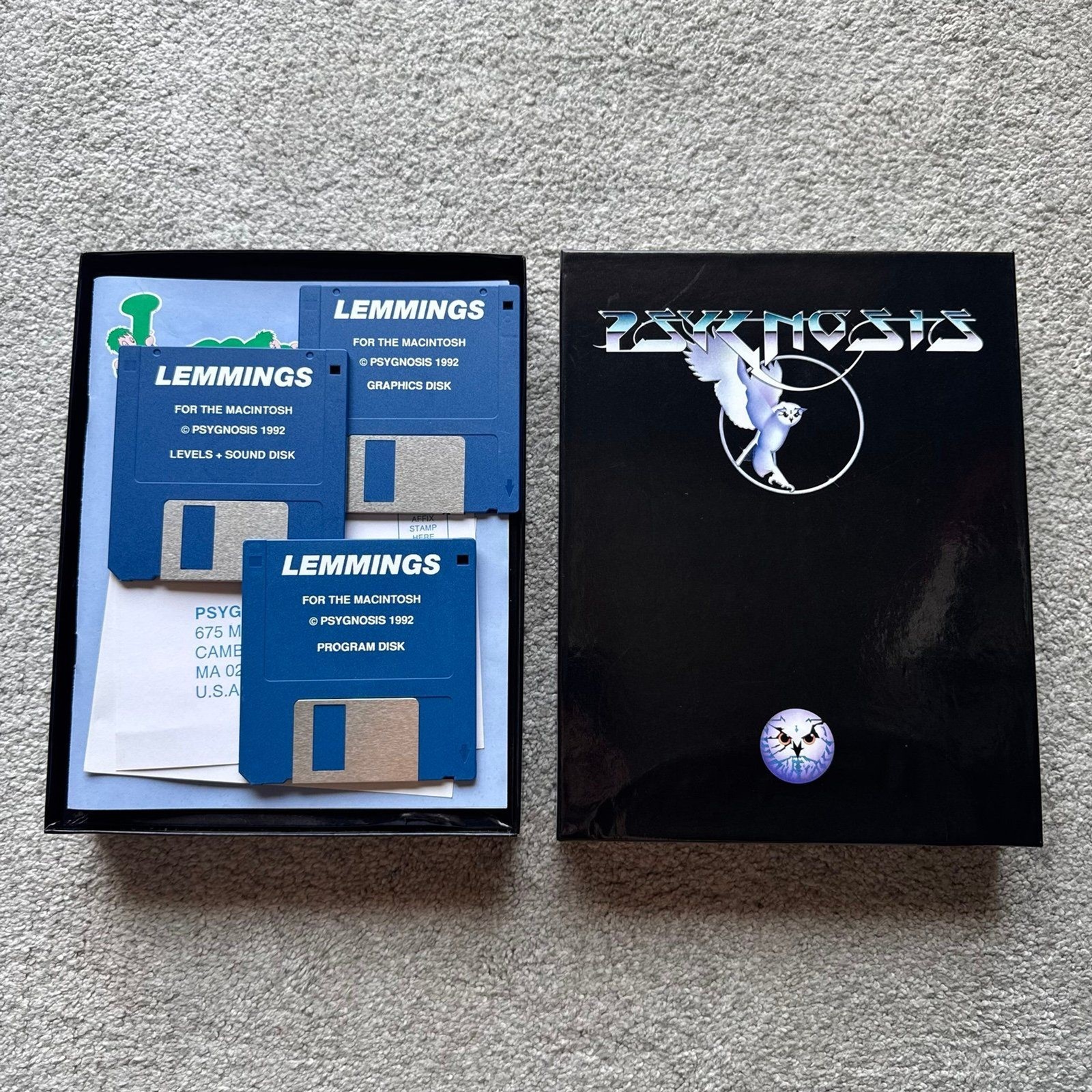 UNTESTED Vintage Rare 1992 Psygnosis Lemmings Mac Macintosh Game
