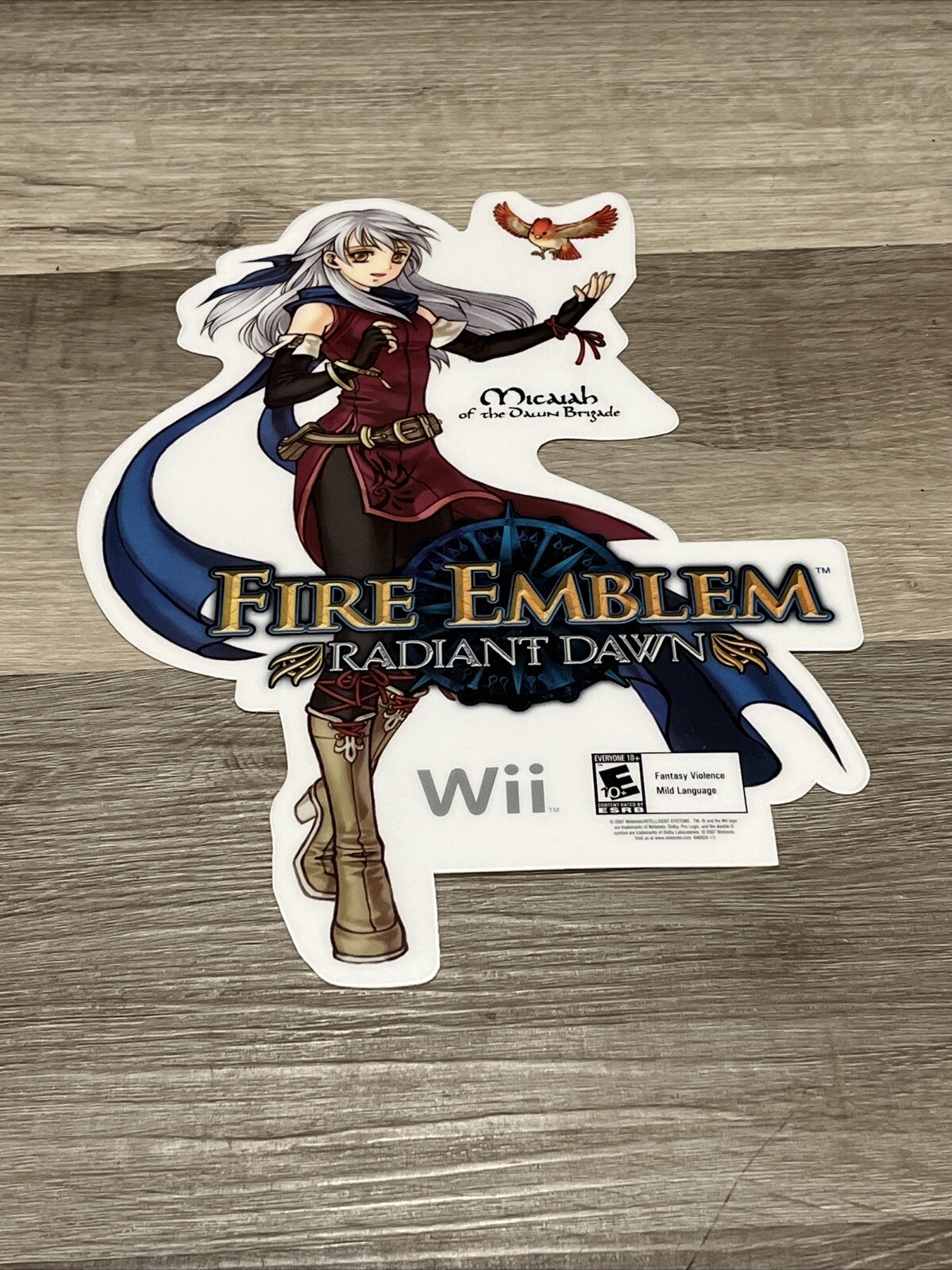 Official Nintendo Fire Emblem: Radiant Dawn GameStop Promo Window Wall Decal