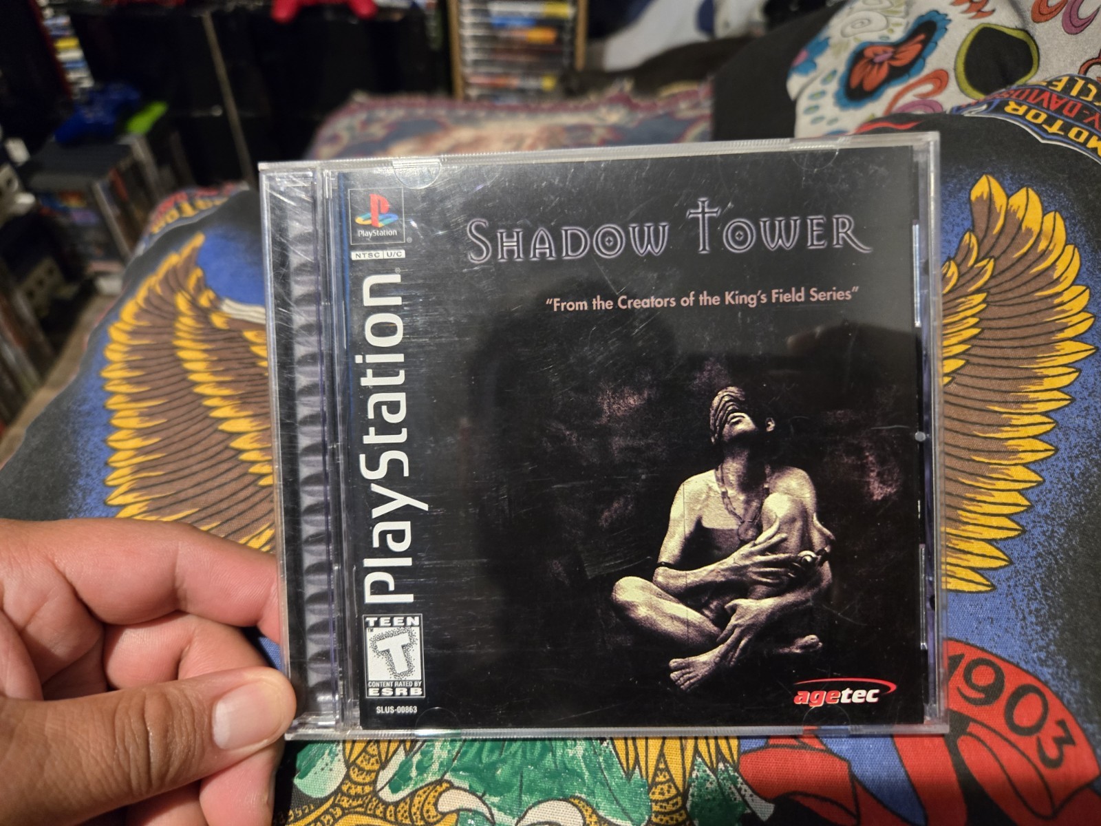 Shadow Tower PlayStation PS1 FromSoftware CIB Complete – Tested