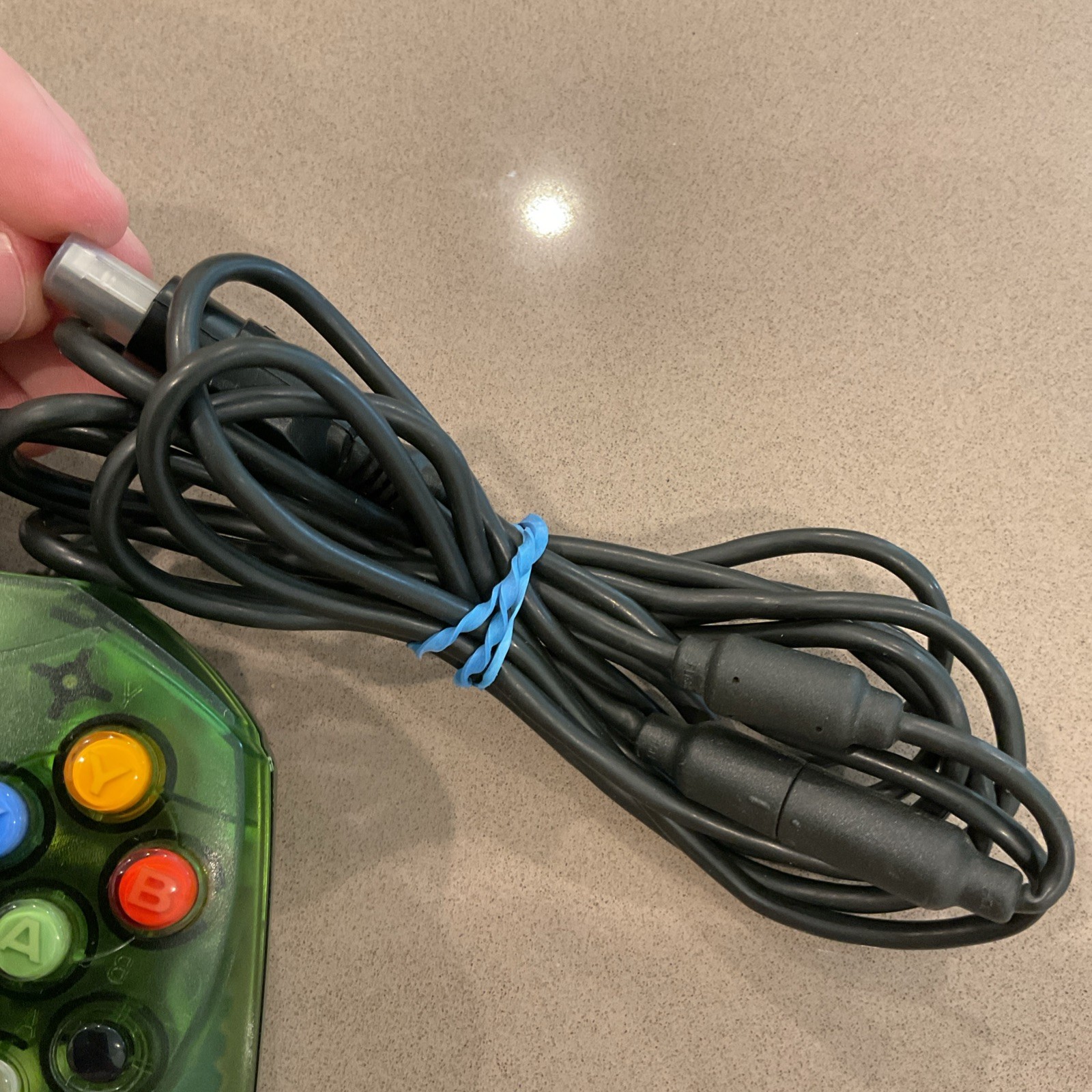 Original Xbox Limited Special Edition Halo LOGO Green OEM S Type Controller OEM