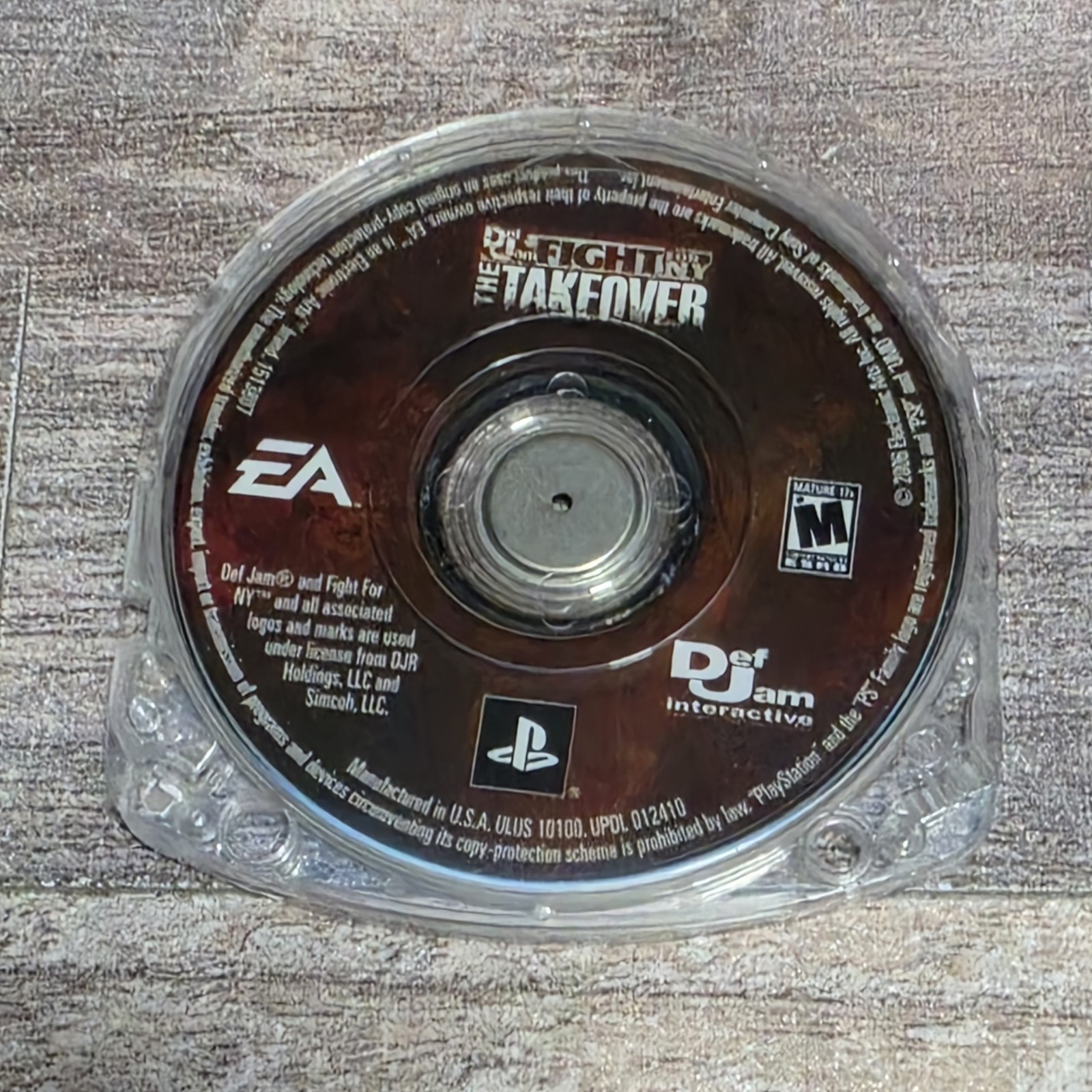 Def Jam Fight for NY the Takeover (Sony PSP) CIB w/Manual, Tested