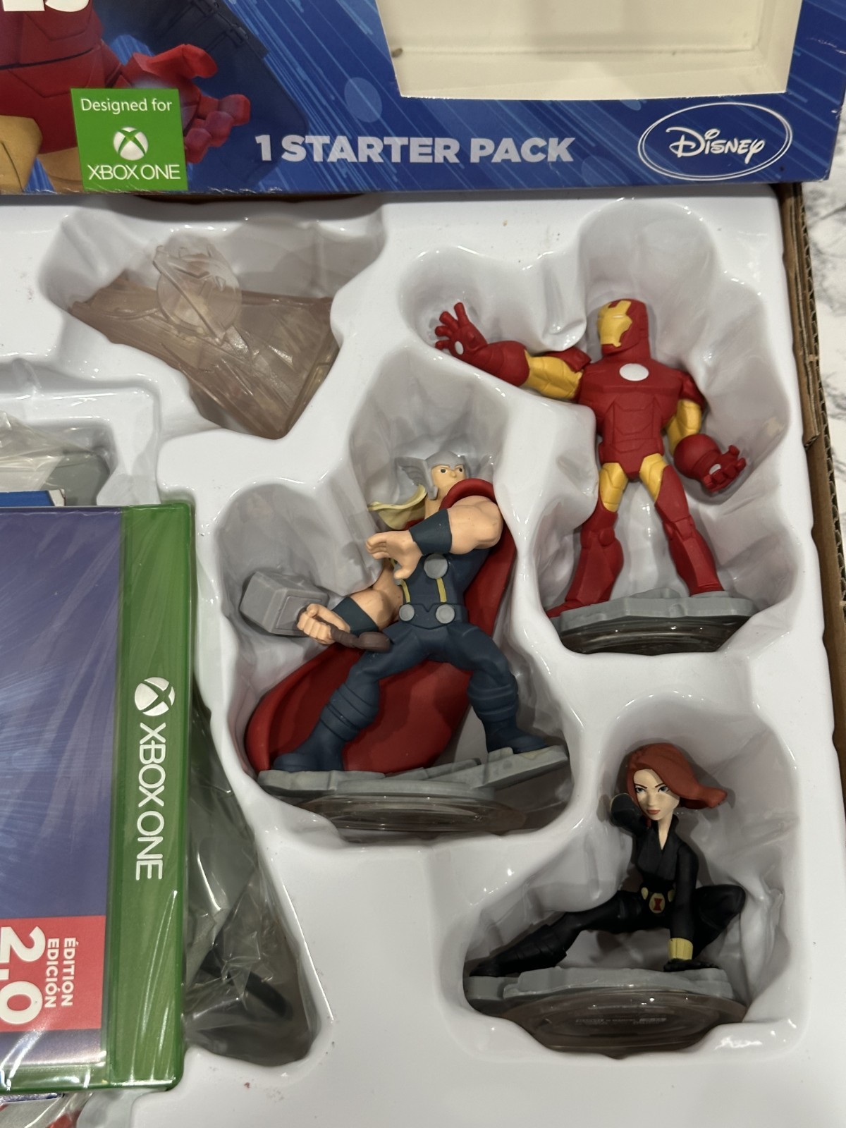 Disney Infinity 2.0 Marvel Super Heroes Starter Pack + Game Xbox One 8038023 NIB