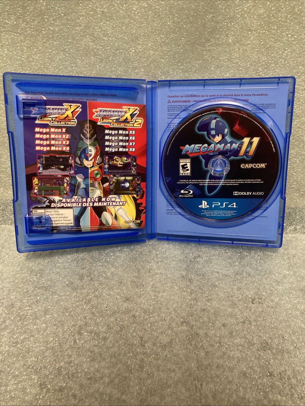 Mega Man 11 PlayStation 4 PS4 CIB EXCELLENT Tested With Near Mint Disc