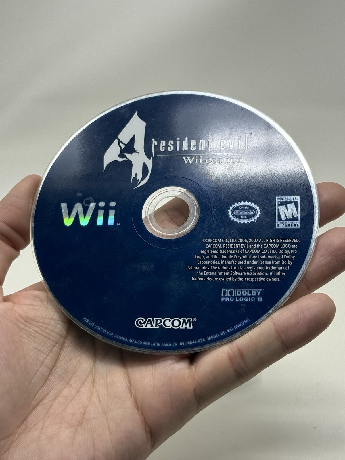 Resident Evil 4 Wii Edition Nintendo Wii Pristine Disc Only Authentic Tested