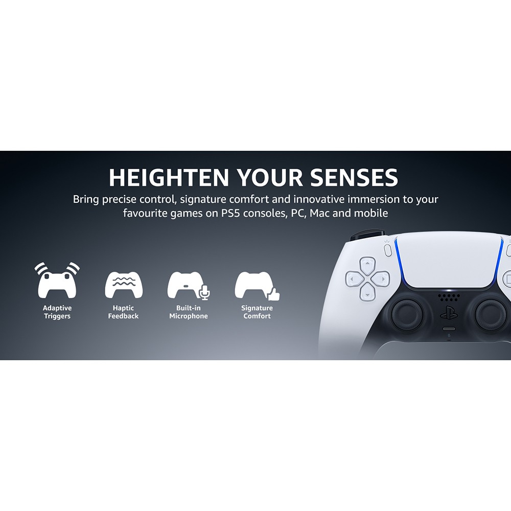 Sony PlayStation 5 – DualSense Wireless Controller – White