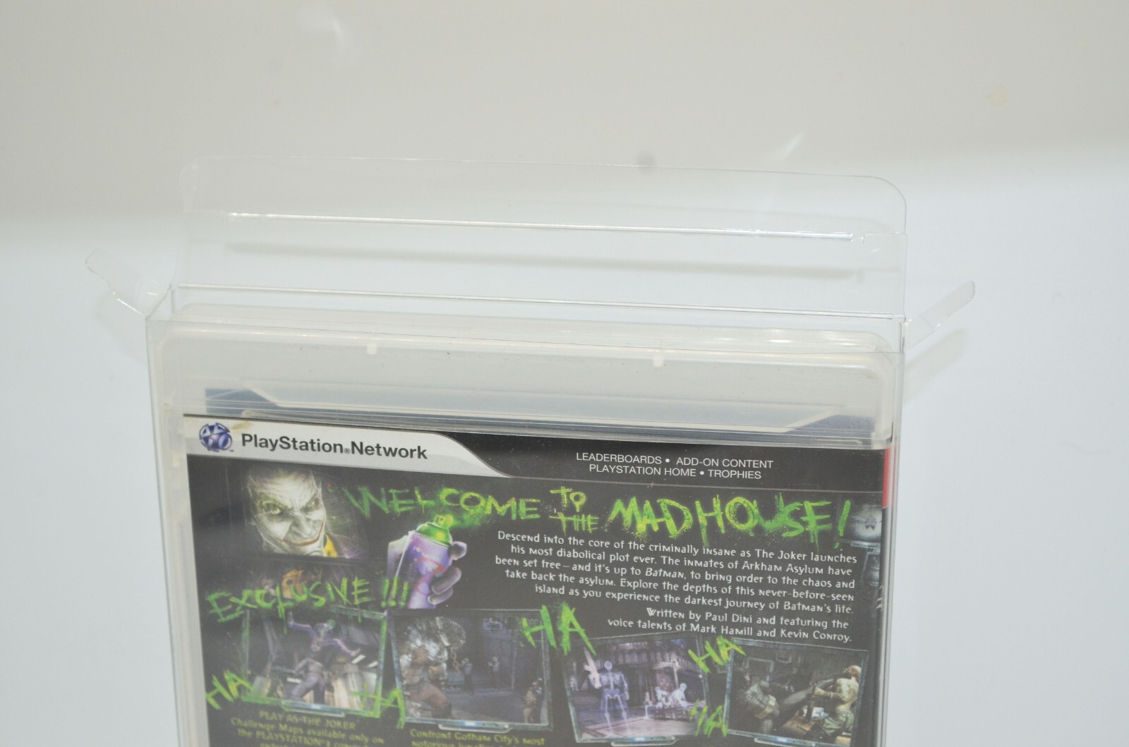 10 Plastic Protective Protectors Cases Display Boxes For Sony PlayStation 3 PS3