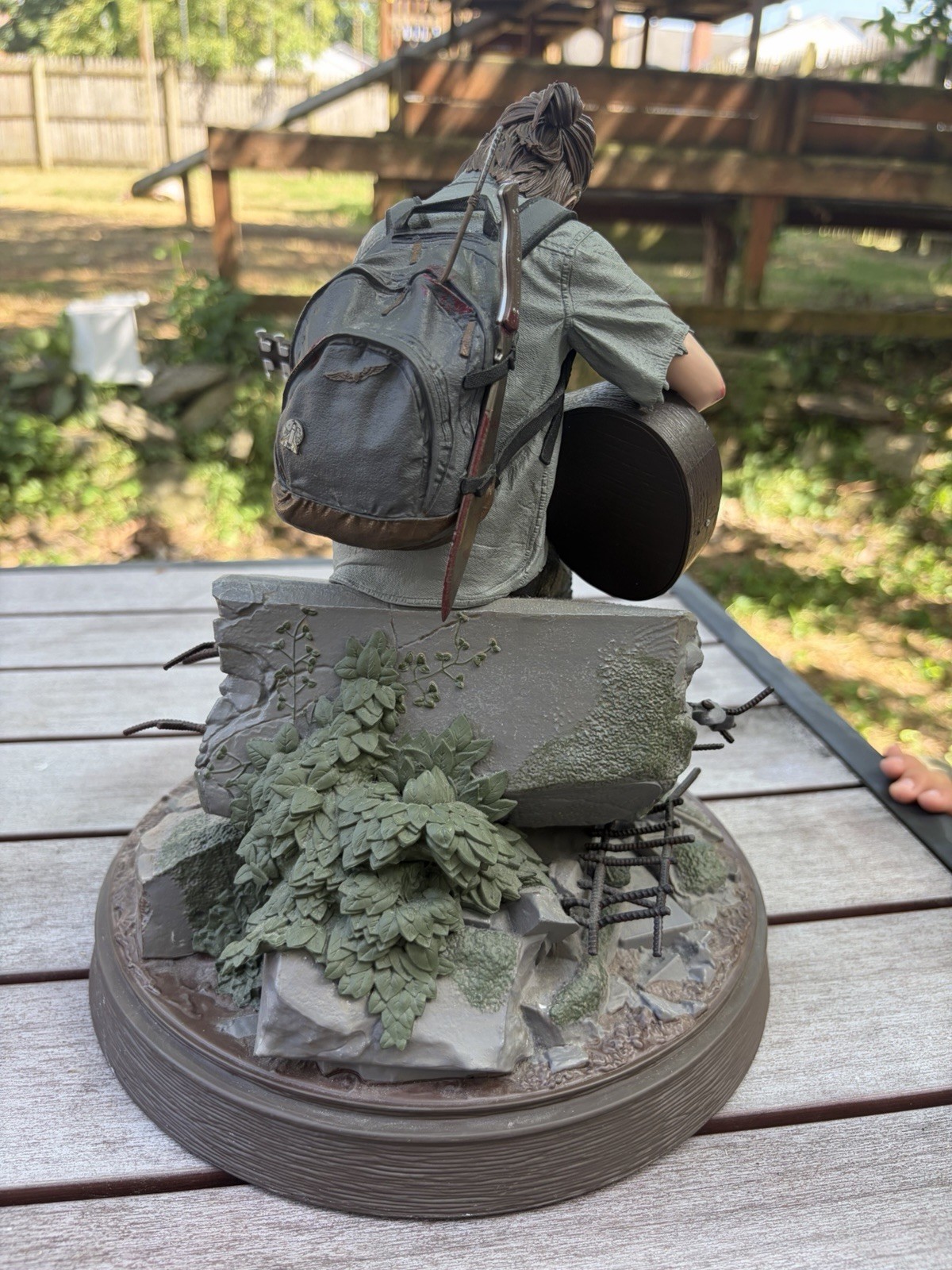 The Last of Us Part II Ellie Special Edition Hand Painted Statue Figure W/ Base