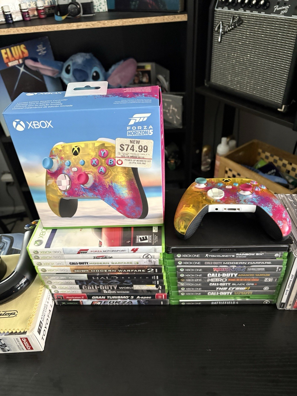 Forza Horizon 5 limited edition Xbox controller, used