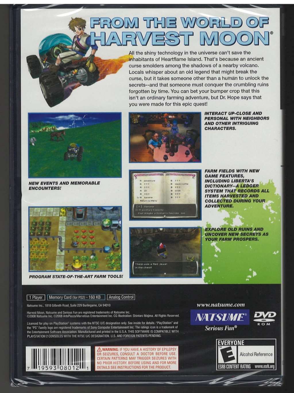 Innocent Life: A Futuristic Harvest Moon Special Edition PS2 (Brand New Factory