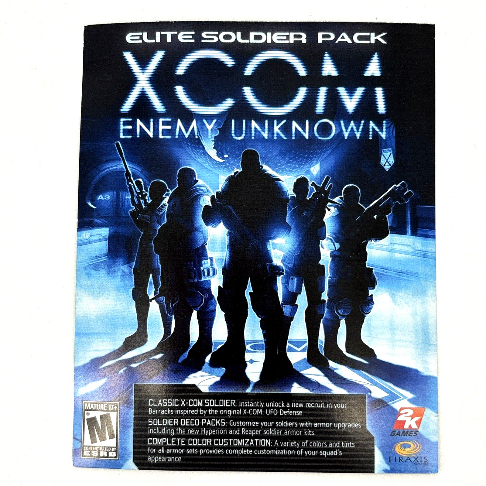 XCOM: Enemy Unknown PlayStation 3 PS3 Game Nice Cdtn Manual, Case Bonus Content