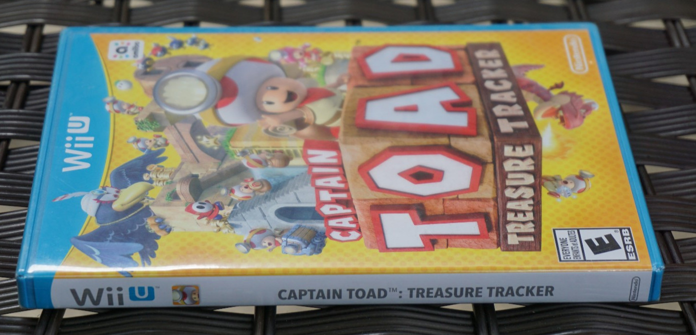 Captain Toad Treasure Tracker NFR Not for Resale US WiiU Wii U Factory Sealed