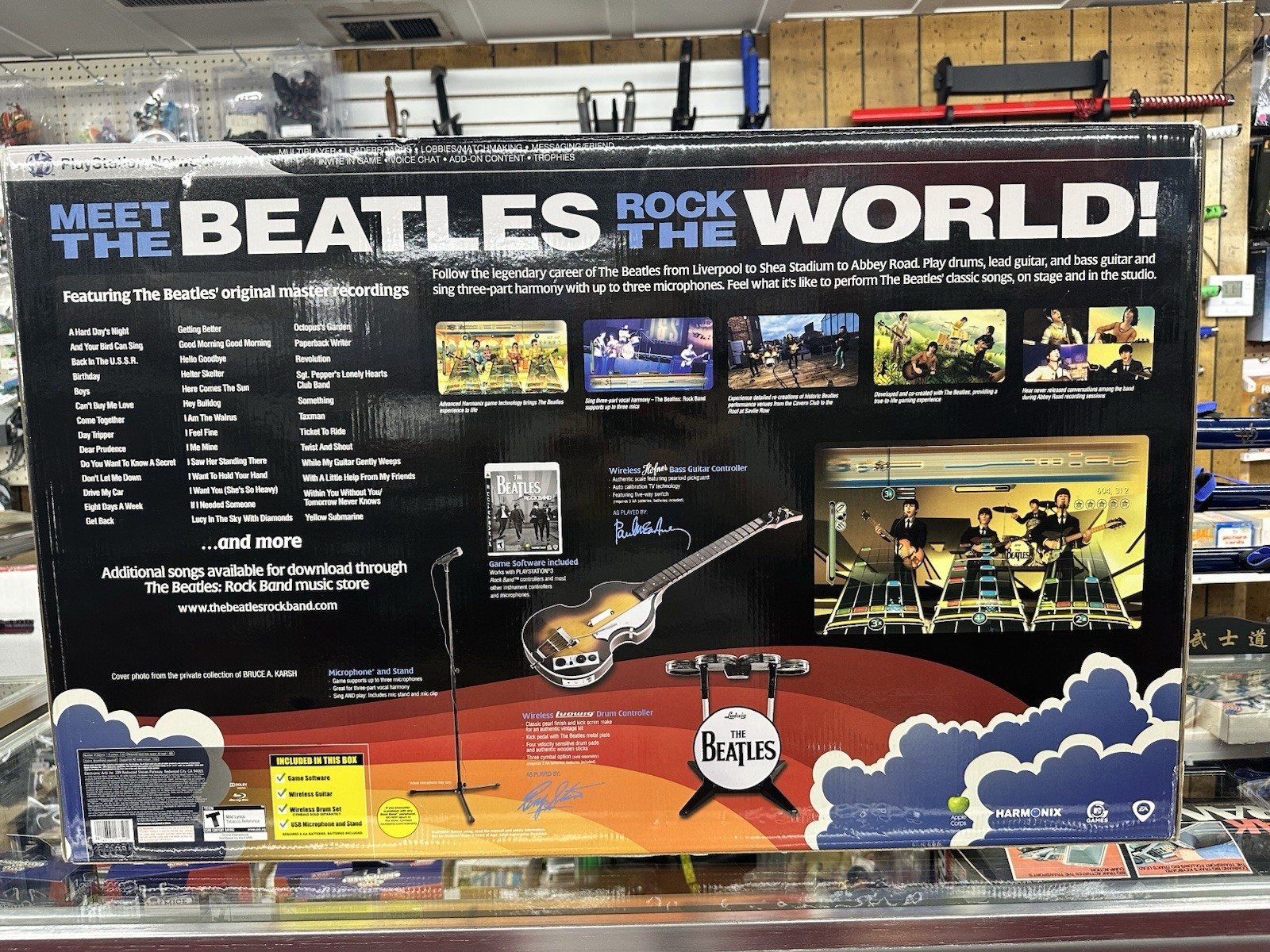 The Beatles Rock Band – Limited Edition (Sony PlayStation 3) New