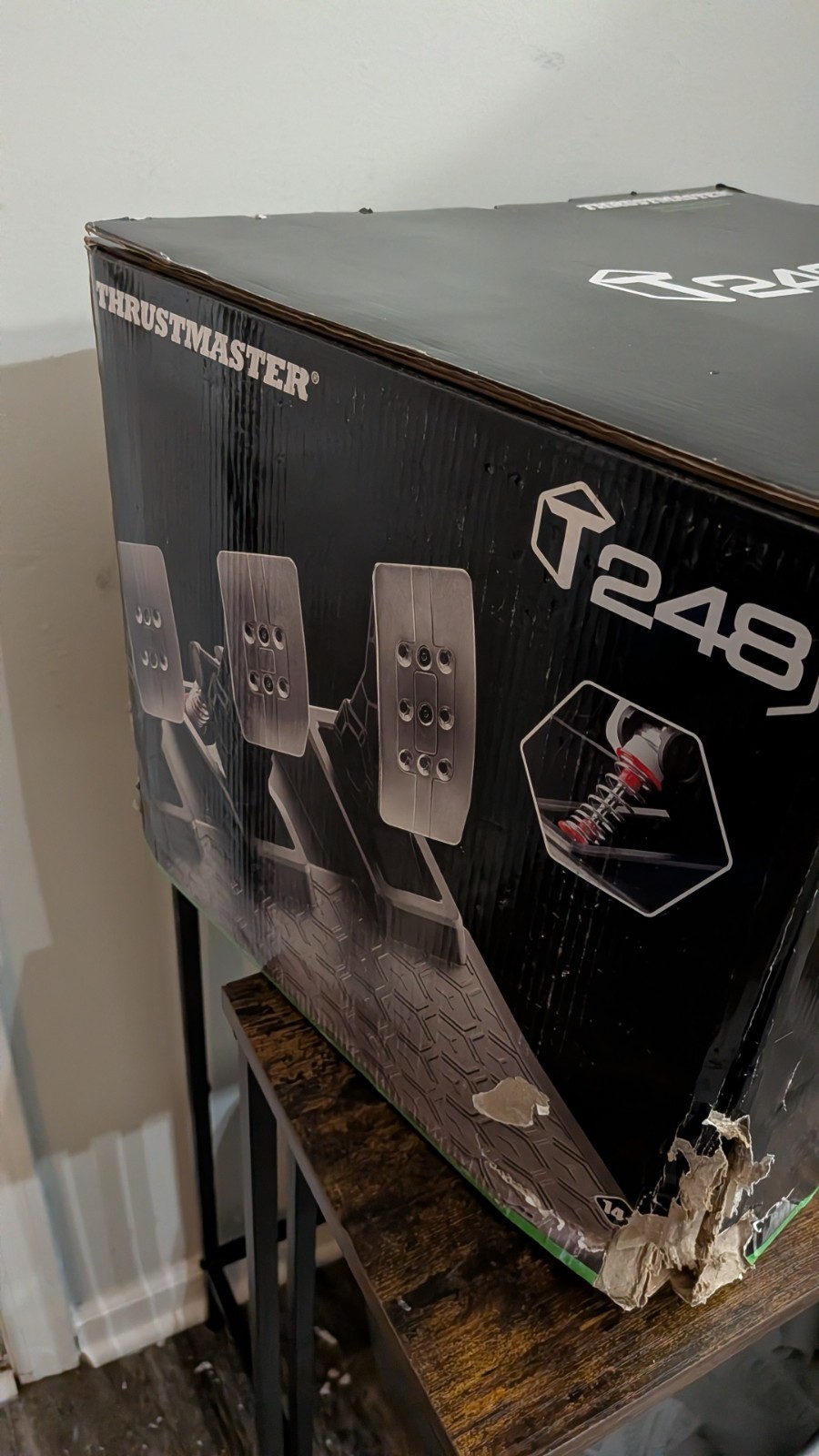 Thrustmaster T248 Racing Wheel & Pedals – Black (6495643) NEW!