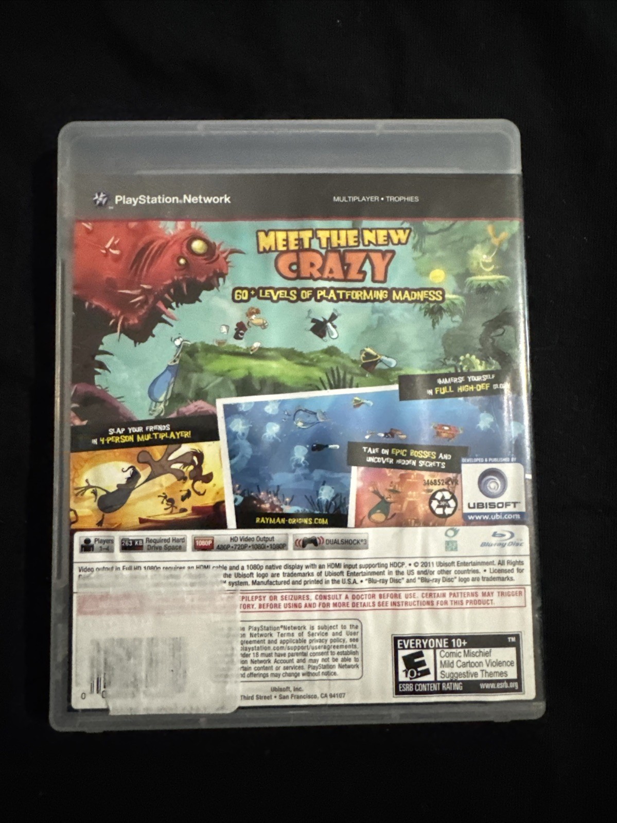 Rayman Origins (Sony PlayStation 3, 2011)