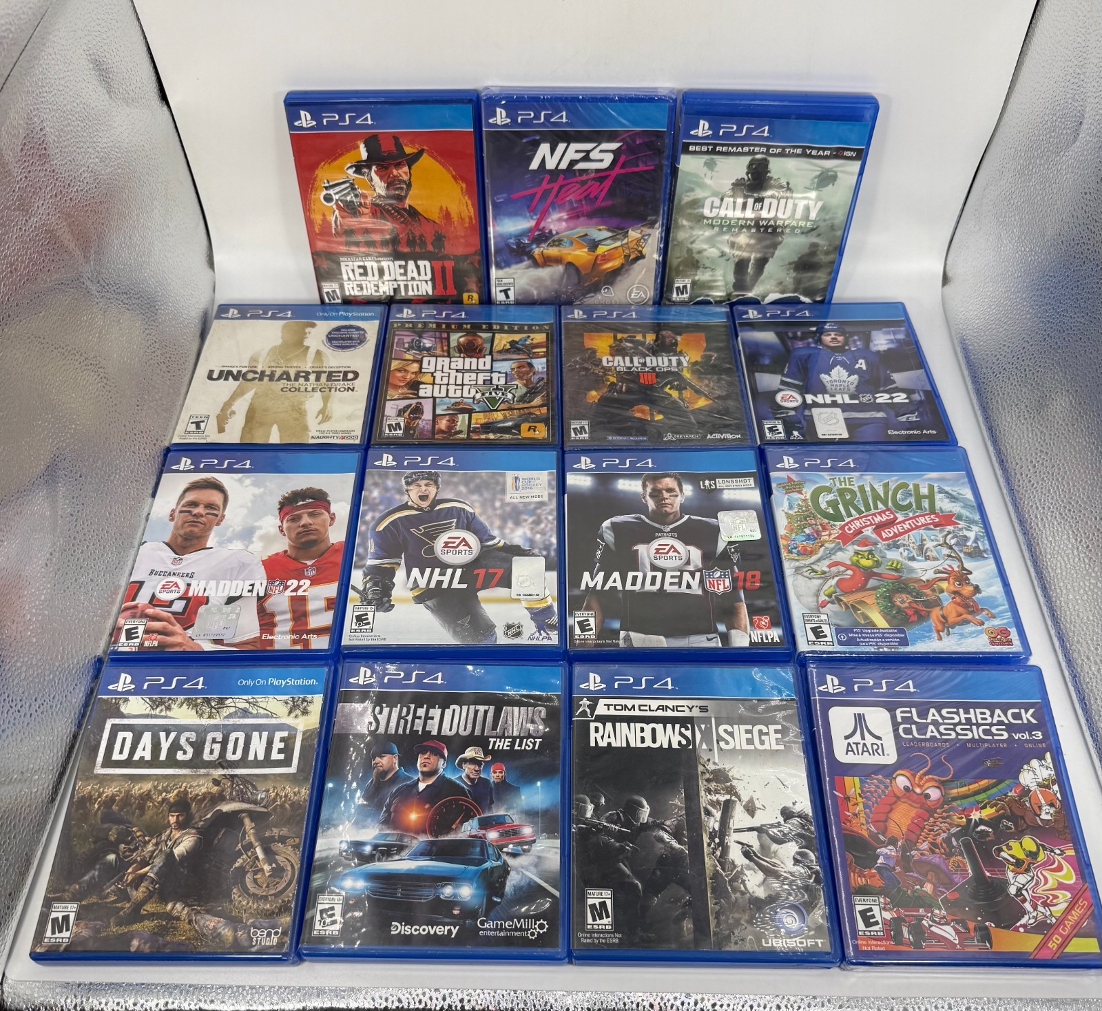 Sony PlayStation 4 Massive Game Bundle 15 Popular Games