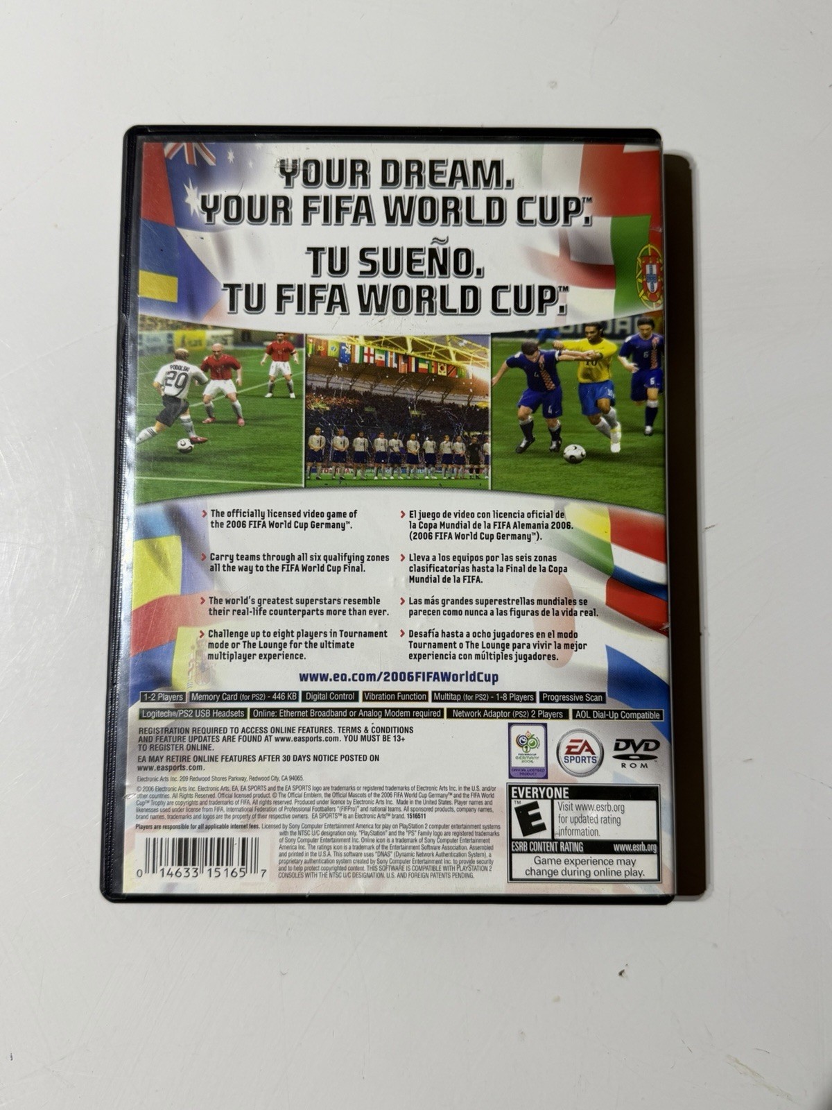 Viva World Cup Germany PS2 Sony PlayStation 2 2006 Complete CIB