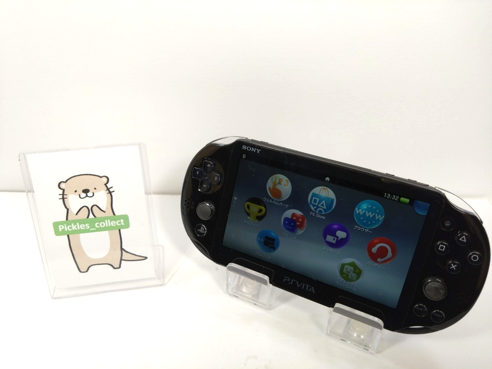 PS Vita Black PCH 2000 ZA11 Console only PSV Tested Sony 0611B