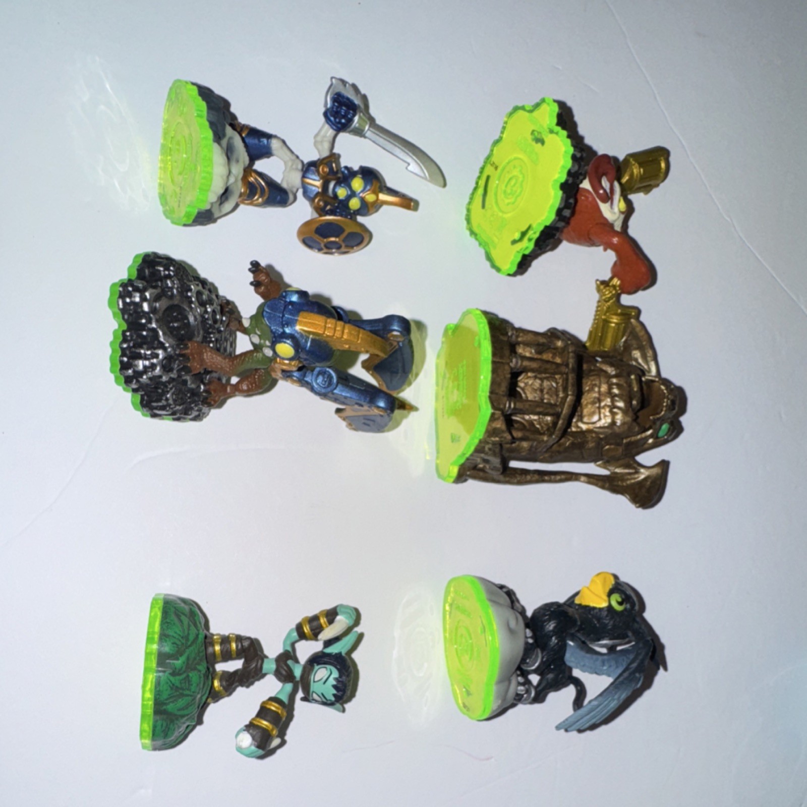 Skylanders Figures Lot of 11 Mixed Swap Force Giants Spyro Characters