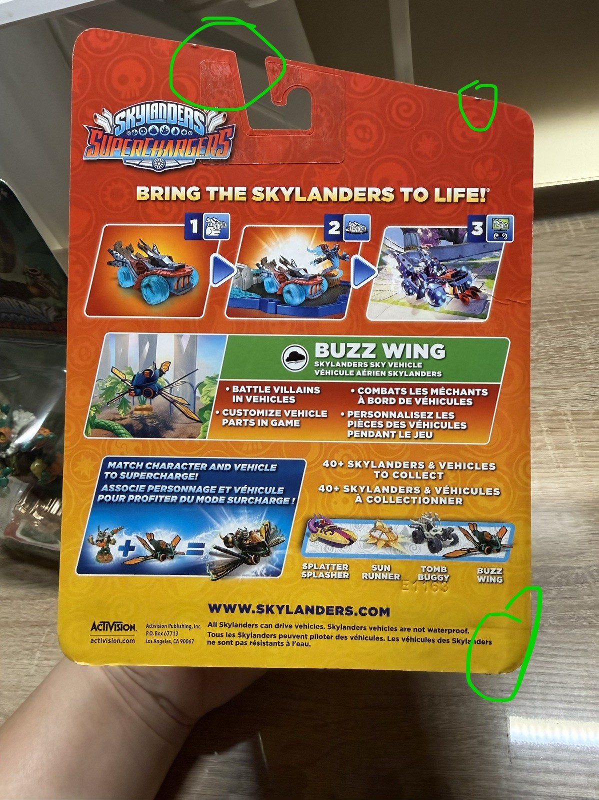 Skylanders Superchargers Thrillipede and Buzz Wing Vehicle – SEALED NIB!
