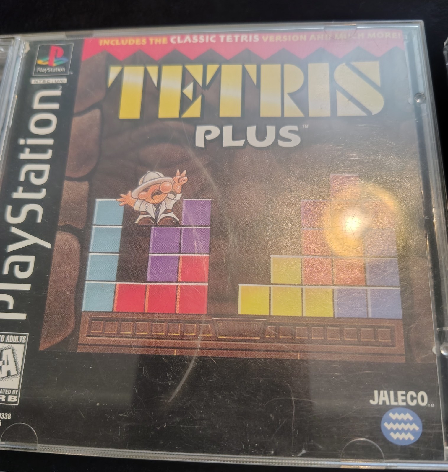 Lot of 4 Namco Museum Vol 3 PlayStation Frogger Caesars Palace Tetris Plus