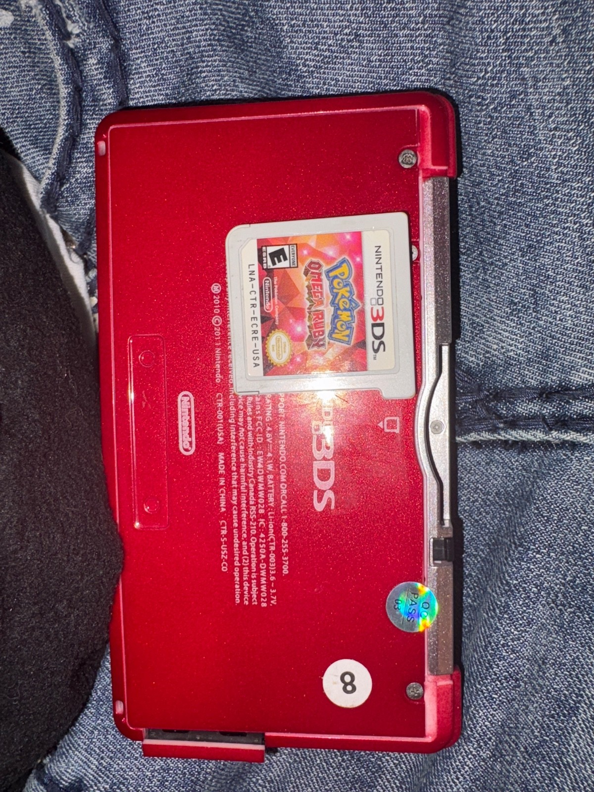 Nintendo 3DS Handheld System – Flame Red