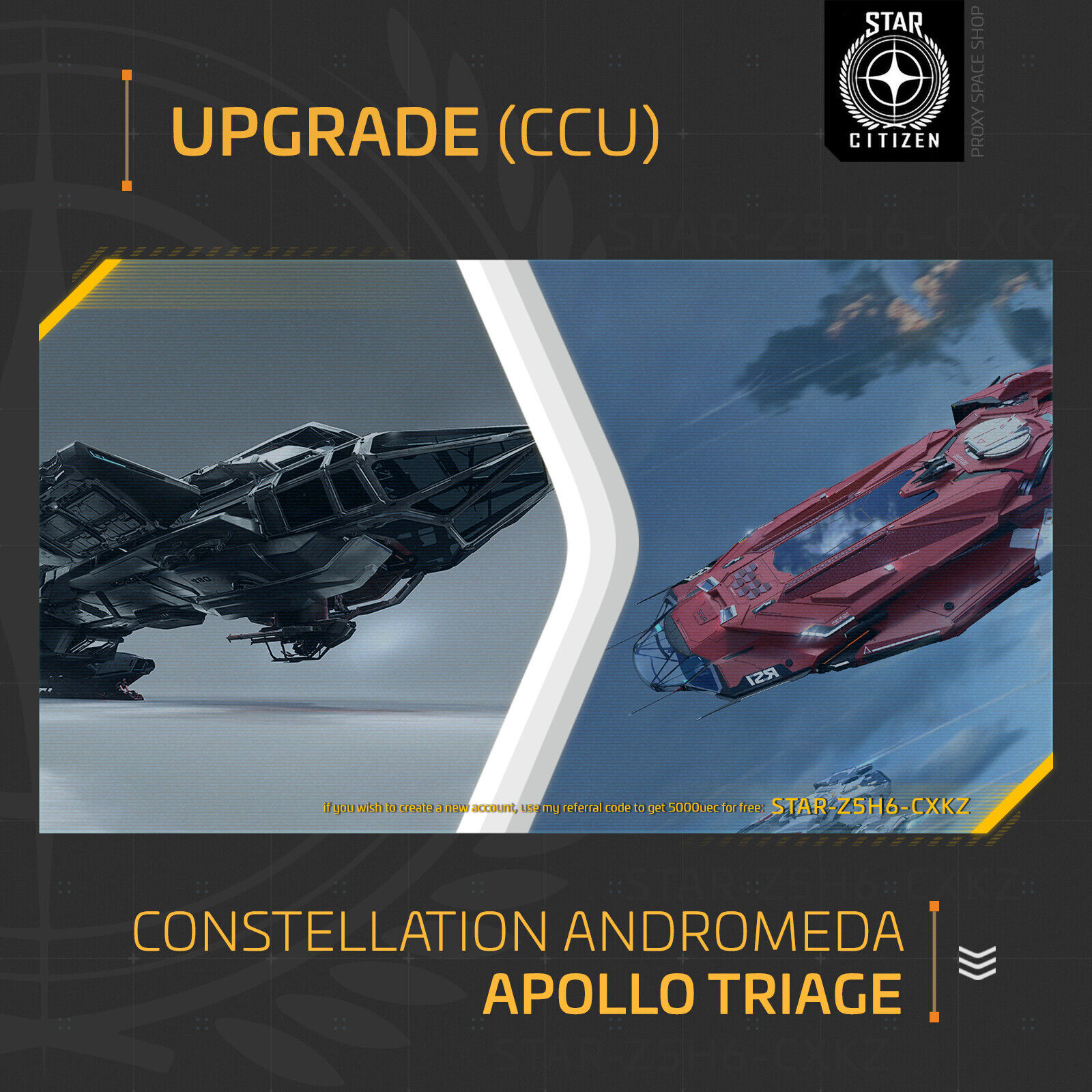 Star Citizen – RSI APOLLO TRIAGE – UPGRADE – (CCU)