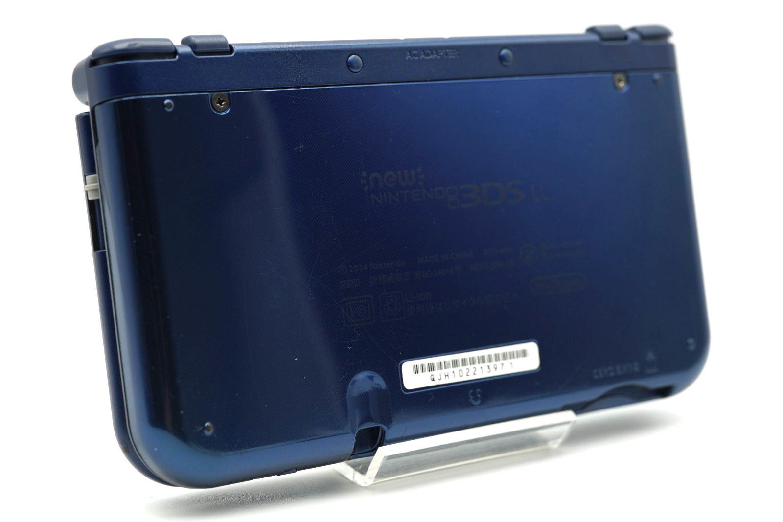 [TOP IPS] NEW Nintendo 3DS LL XL Metallic Blue Region Free Console English #001