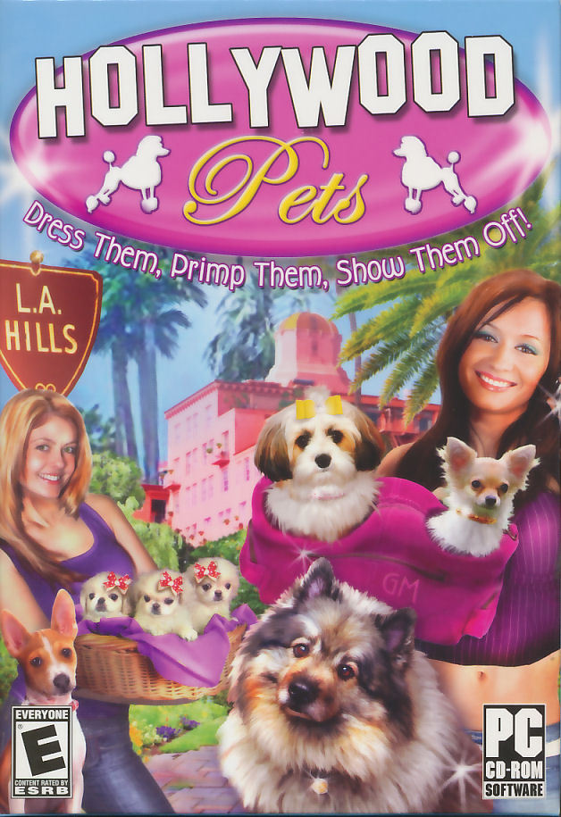 HOLLYWOOD PETS Designer Puppy Virtual Pet PC game NEW in Box!