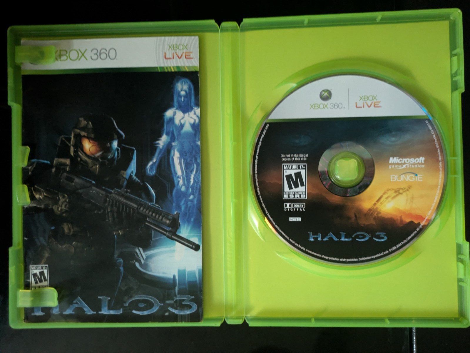 Halo Game Lot (Microsoft Xbox/Xbox 360, 2001-12) ****TESTED****
