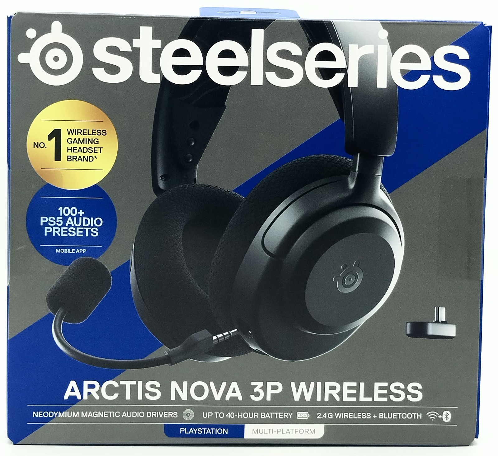 SteelSeries Arctis Nova 3P Wireless Multi-Platform Gaming Headset (unopened)