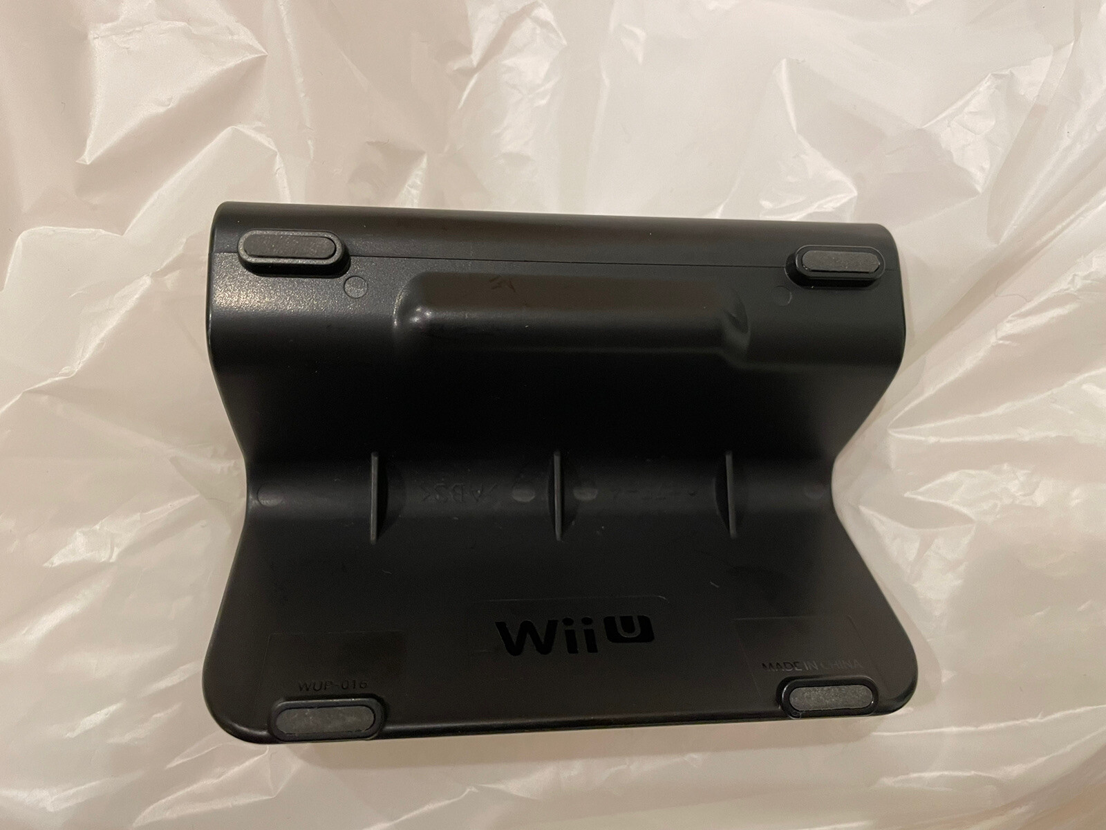Nintendo WiiU Wii U OEM Black Gamepad Cradle Stand Holder Base – WUP-016 H15