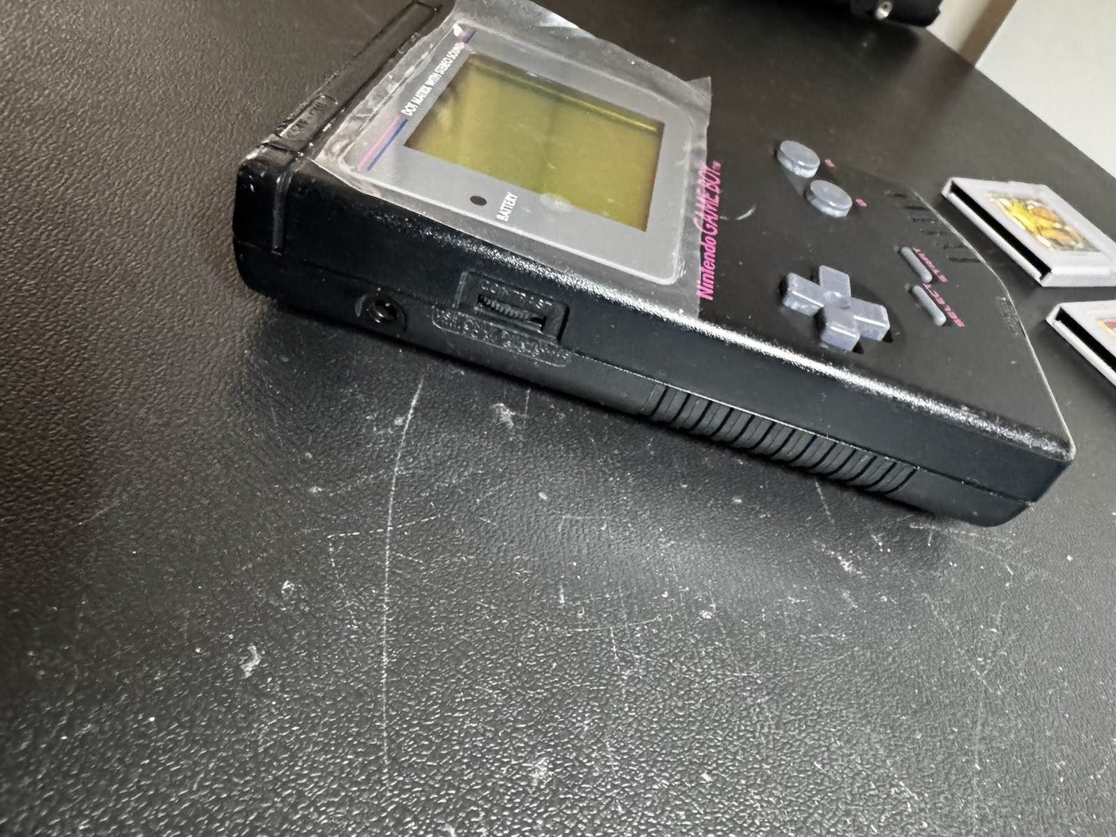 Original Nintendo Game Boy Black Play It Loud Maui Mallard Cold Shadow Tested