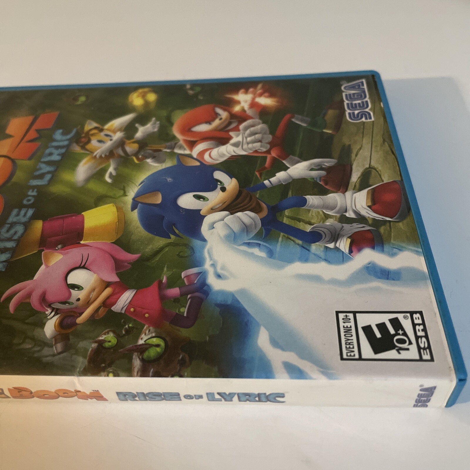 Sonic Boom: Rise of Lyric (Nintendo Wii U, 2014) No Manual