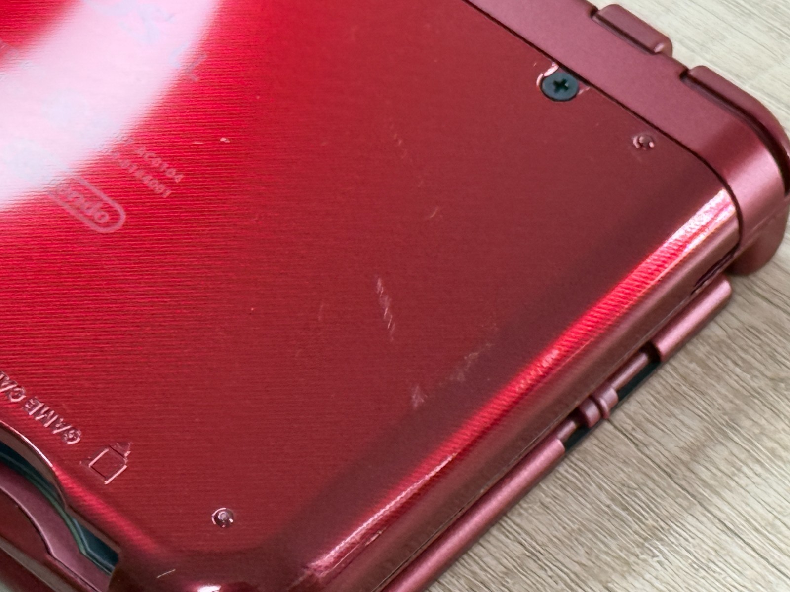 RANk A Nintendo New 3DS LL XL Metallic Red Console Tested Japan ver D2399
