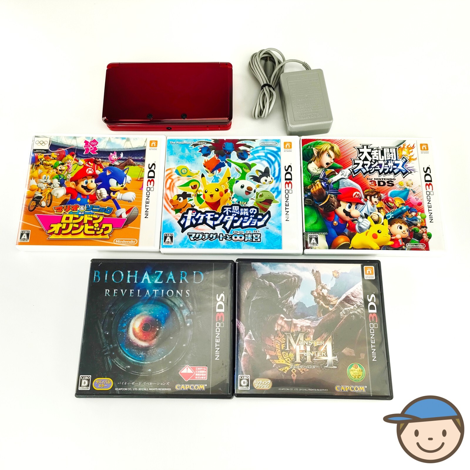 Nintendo 3DS Console Pokemon Mystery Dungeon Super Smash Bros Biohazard Japan
