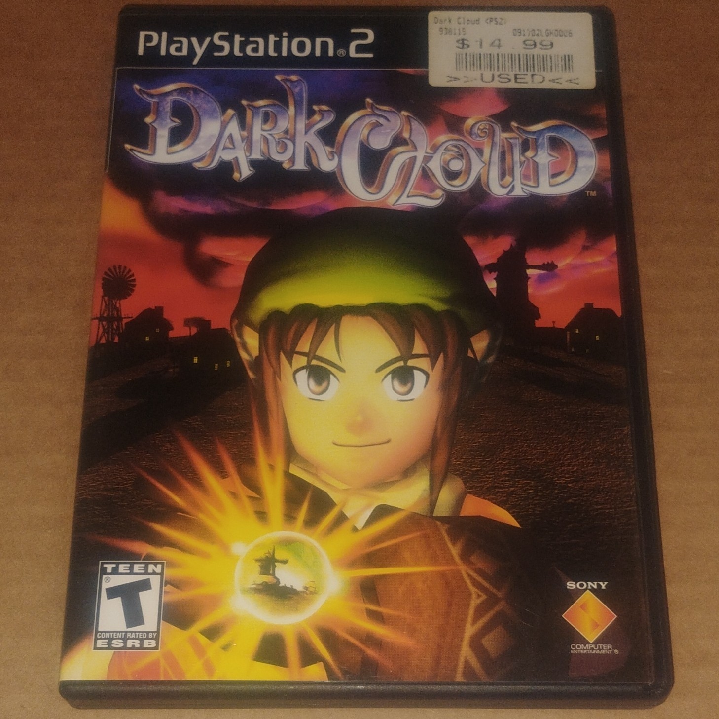 Dark Cloud Sony PlayStation 2 Role Playing Manual Included 2001