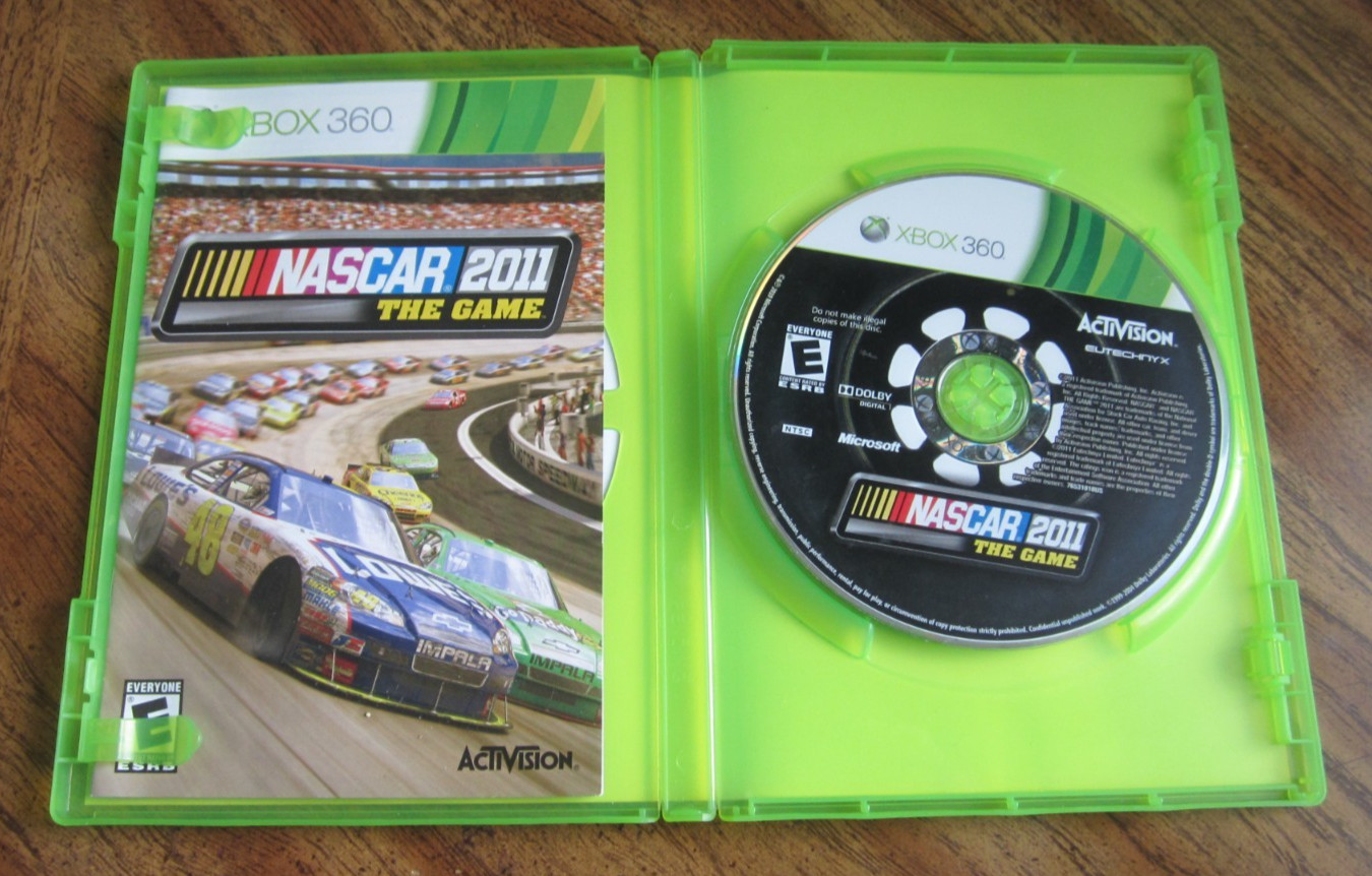 NASCAR The Game: 2011 Microsoft Xbox 360 Video Game USED TESTED COMPLETE