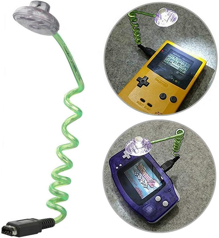 Flexible LED Night Worm Light for Game Boy Color Pocket for GBC GBP Screen Li…