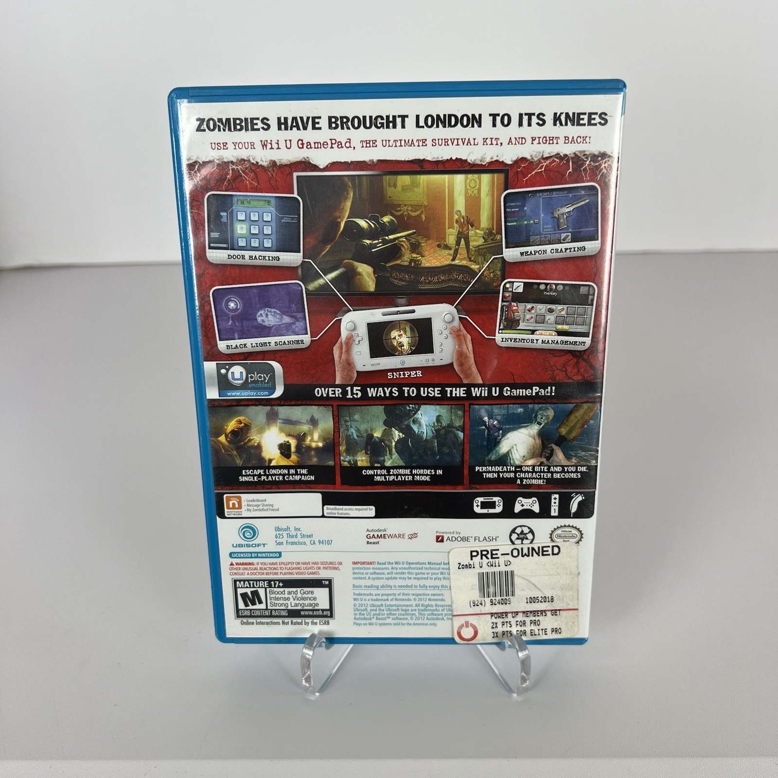 ZombiU (Nintendo Wii U, 2012)