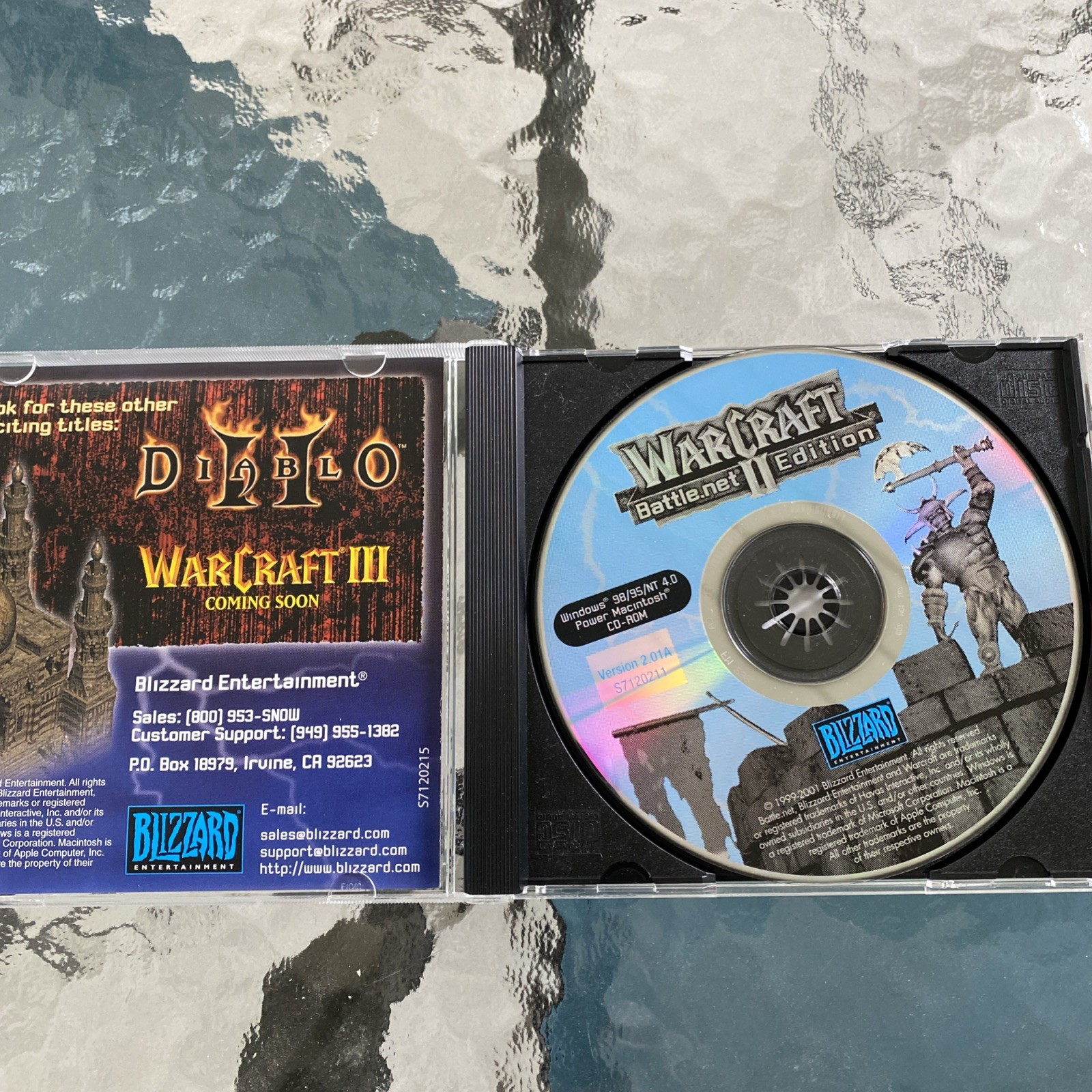 WarCraft II Battle Chest (Windows PC/Mac)Strategy Guide CIB-Big Box Edition READ