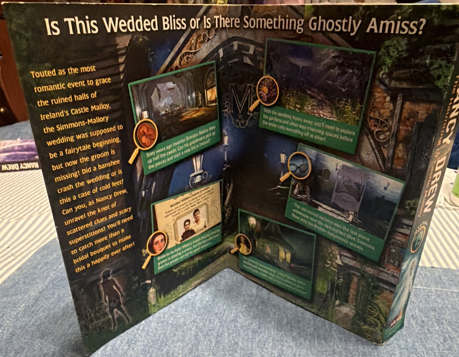 Her Interactive Nancy Drew: The Haunting of Castle Malloy PC CD-ROM Mystery E