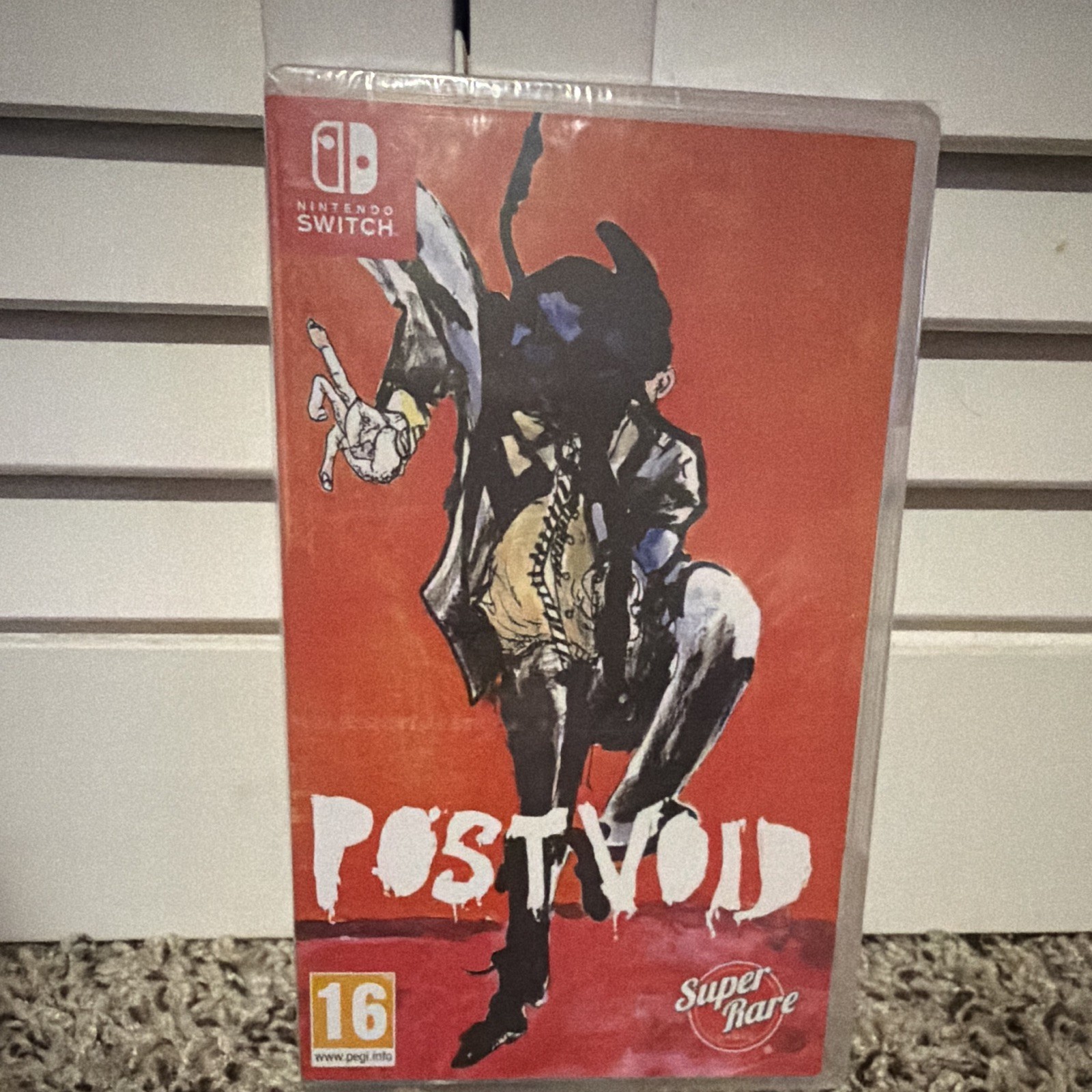Super Rare Games Post Void Nintendo Switch PAL Region PEGI 16 Rating