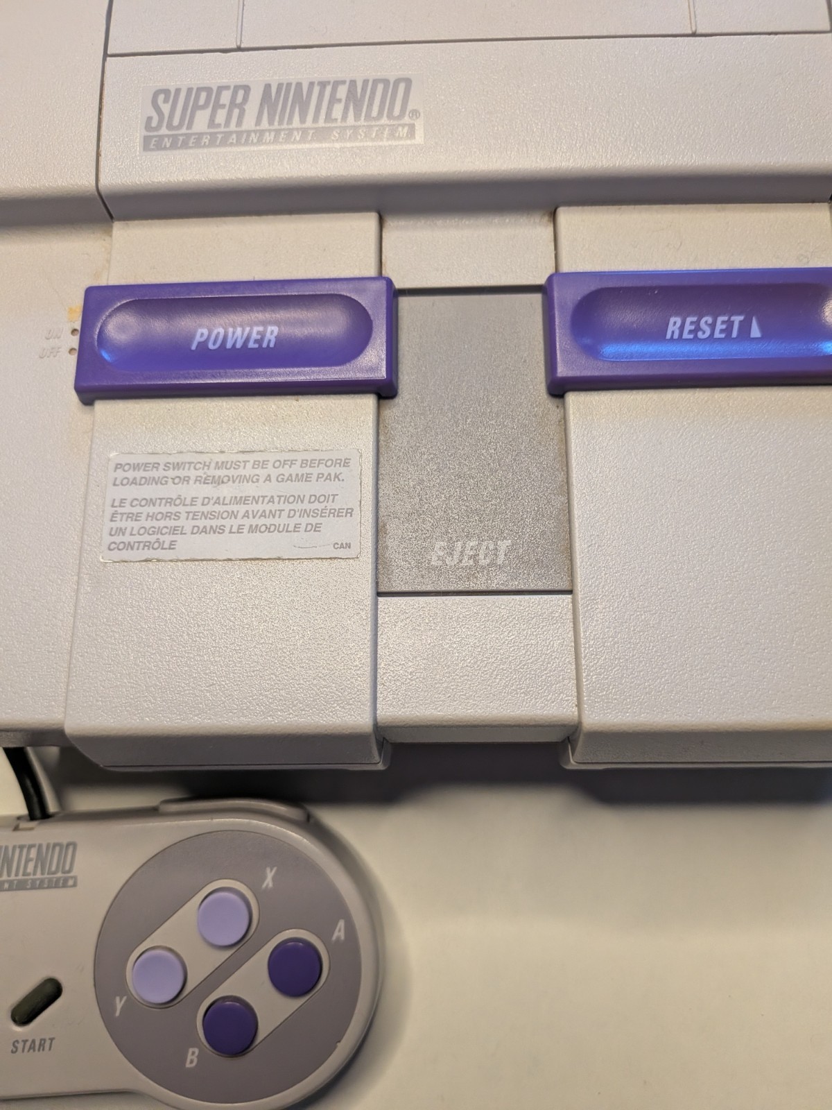 Nintendo Super NES Classic Edition Video Game Console & One Controller Only