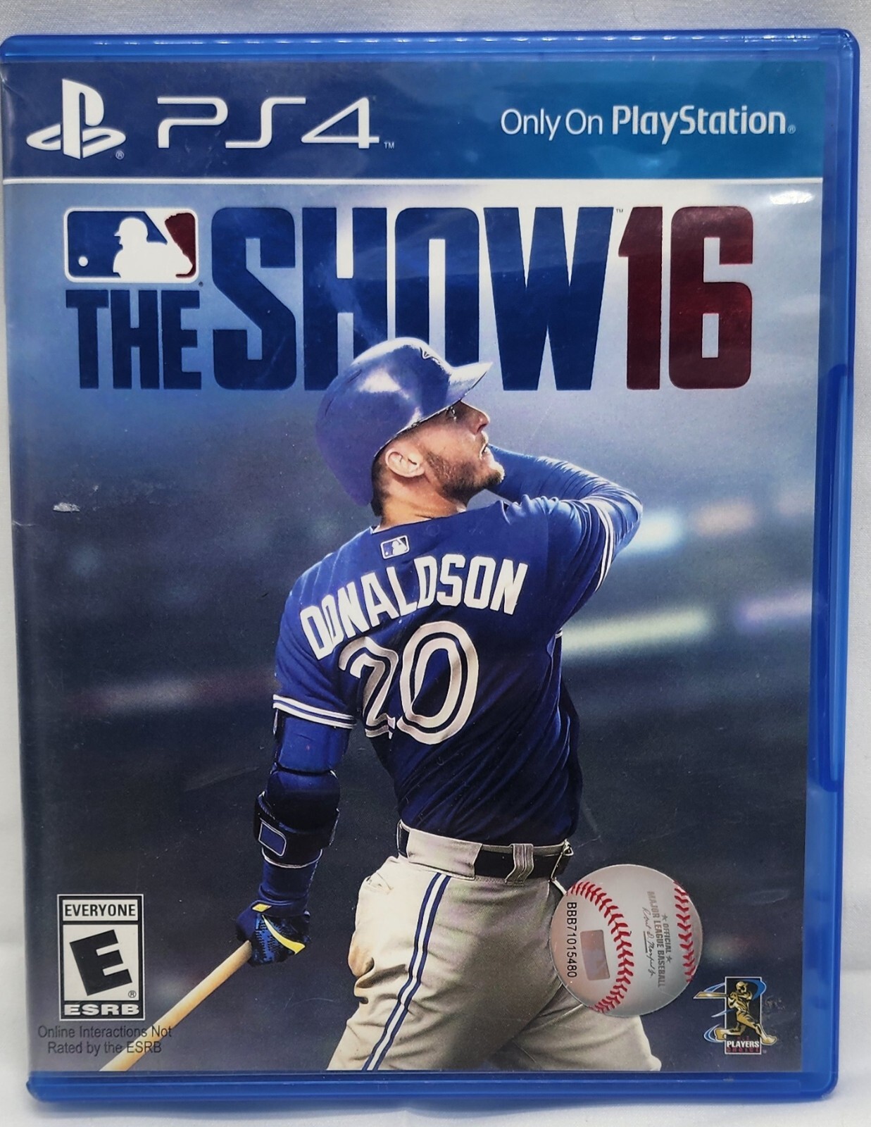MLB: The Show 16 (PS4, 2016) Sony PlayStation 4, Disc And Case