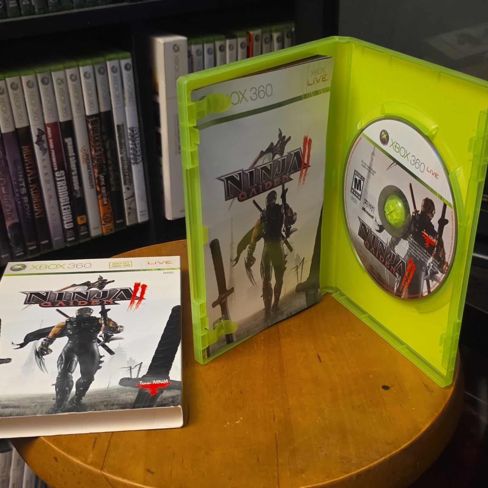 Tecmo Ninja Gaiden II (Microsoft Xbox 360) NTSC-U/C M Complete w/ Manual