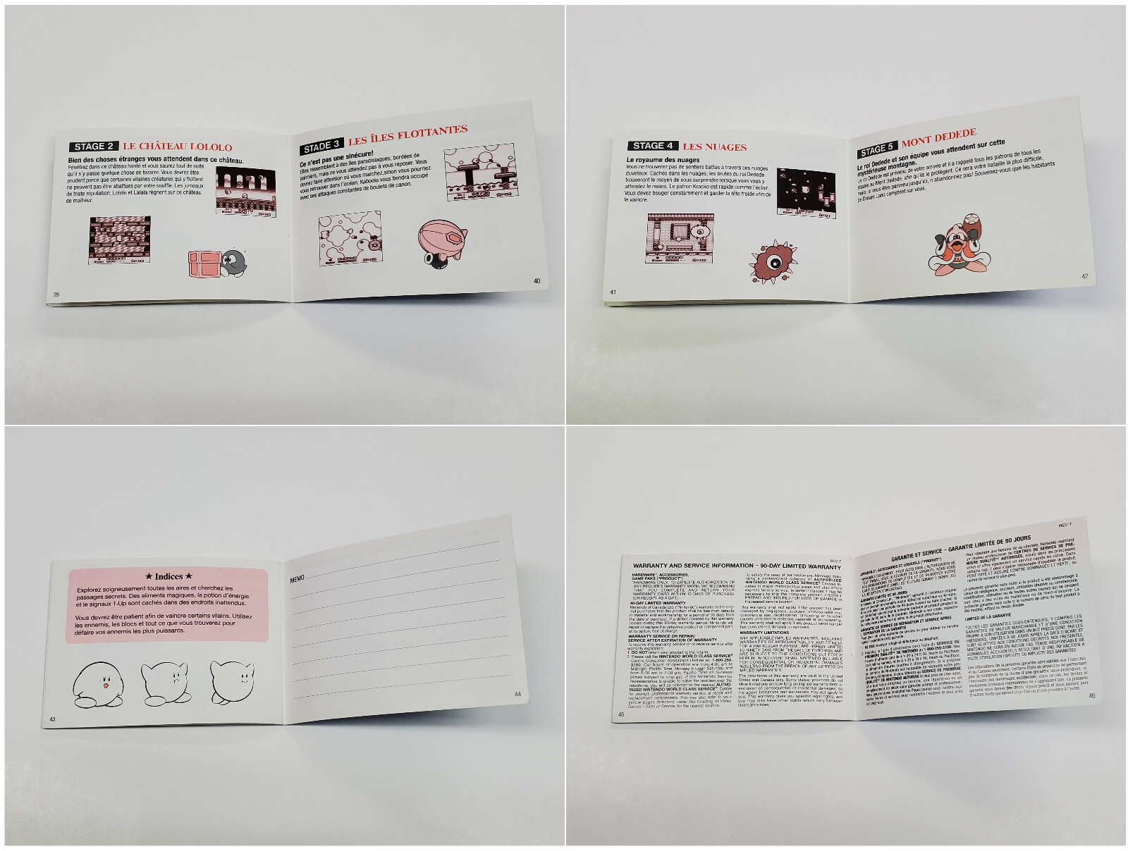 Kirby’s Dream Land Nintendo Game Boy Box & Manual *tear