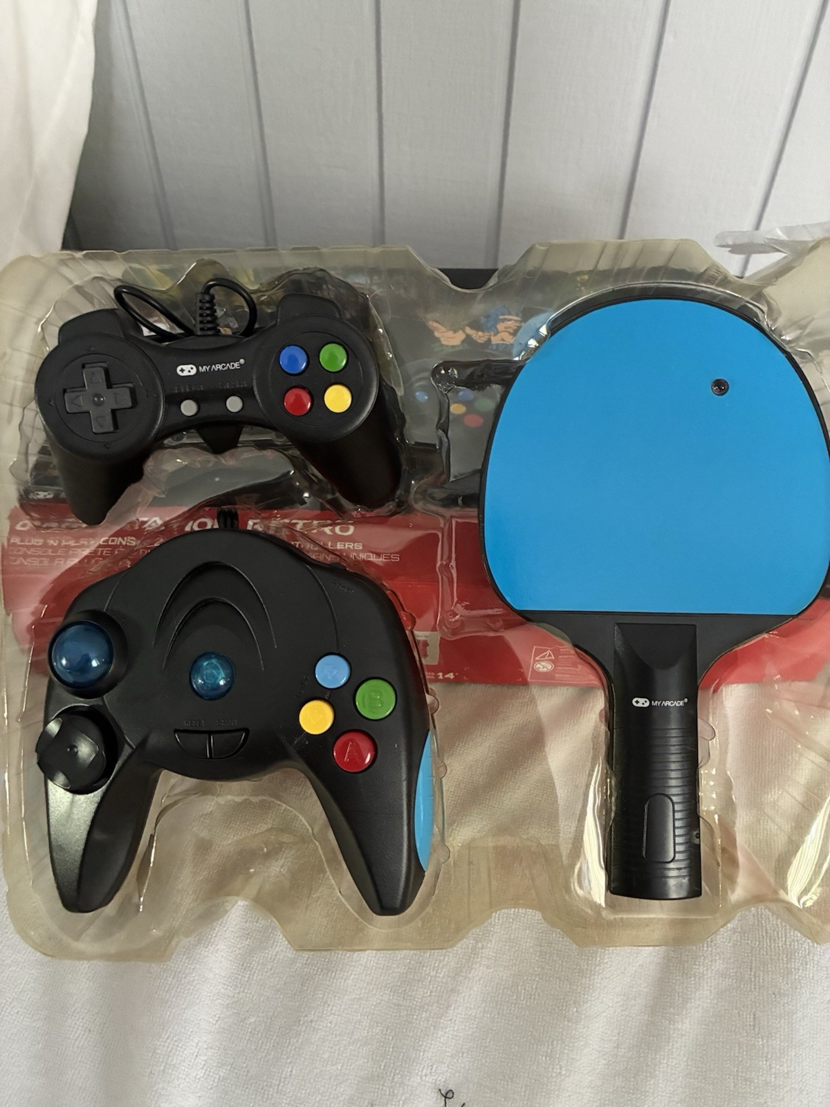 My Arcade Gamestation Retro Data East Hits 300 Games w/ Controllers + Paddle
