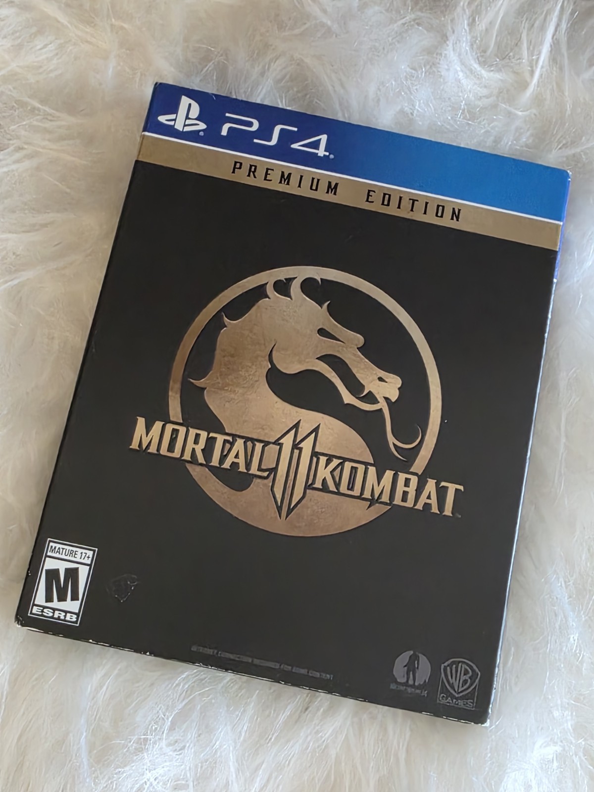 Mortal Kombat II Premium Edition for Playstation 4 PS4 RARE Steel Book