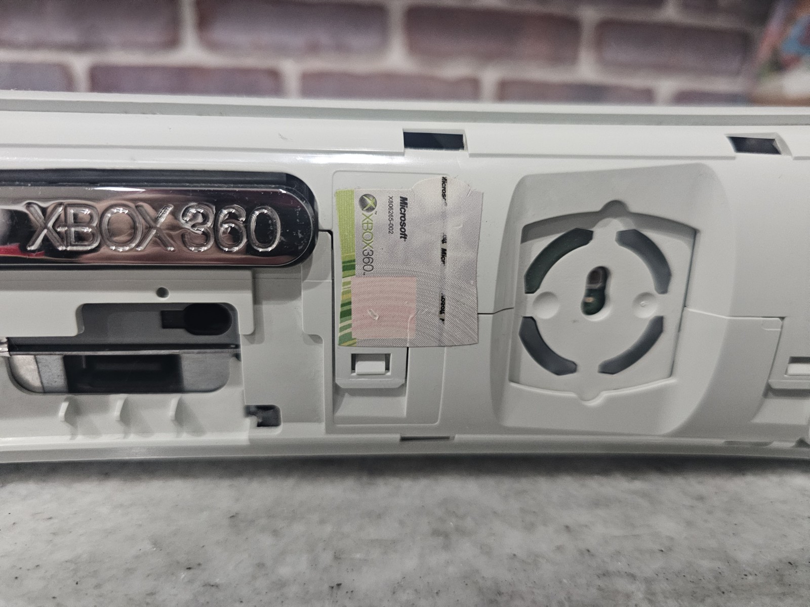 Microsoft Xbox 360 60GB White Console w/ Cables + Controller Tested