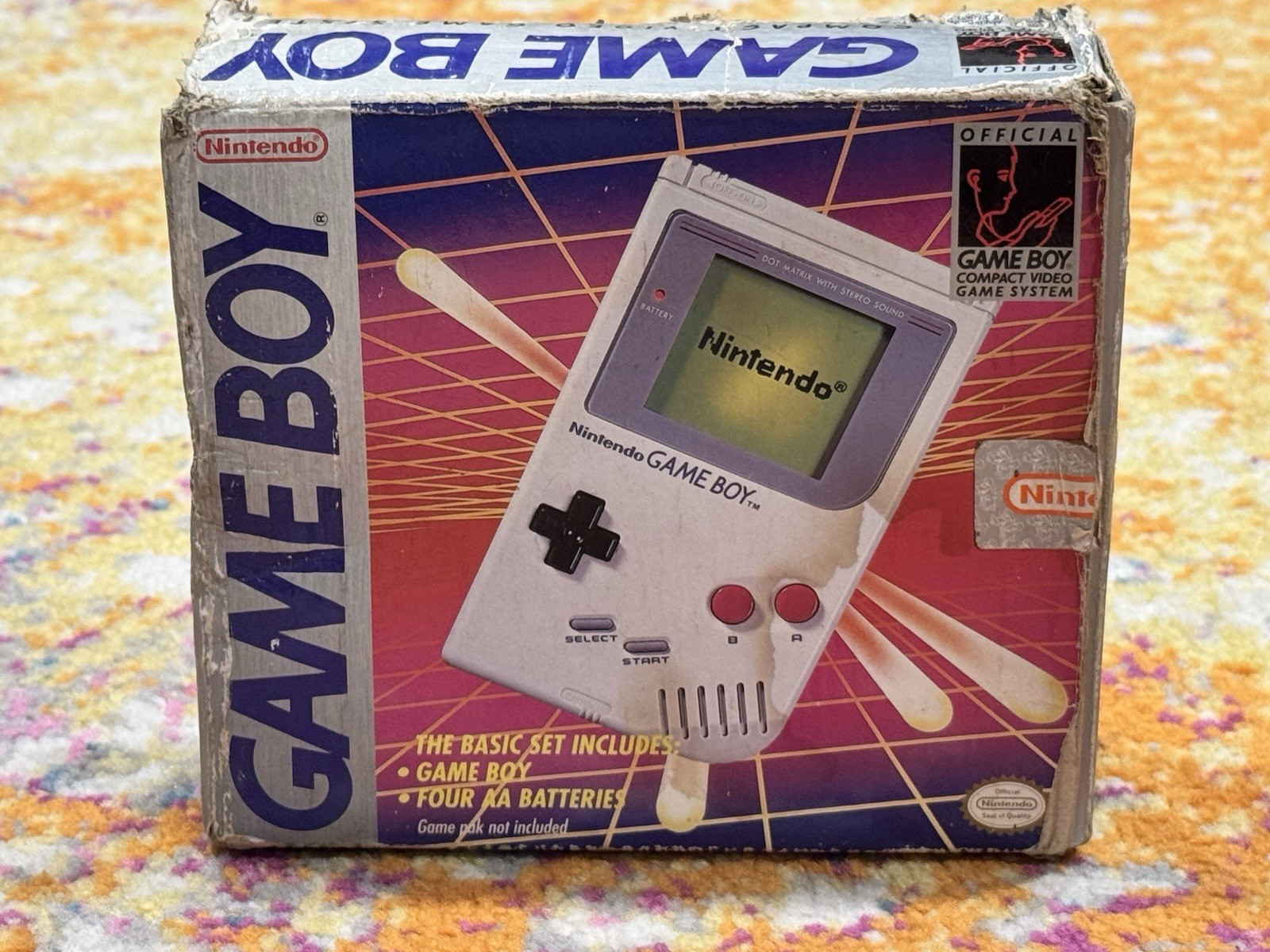 Nintendo Game Boy Original DMG IPS Backlit Backlight Original Gray System W Box